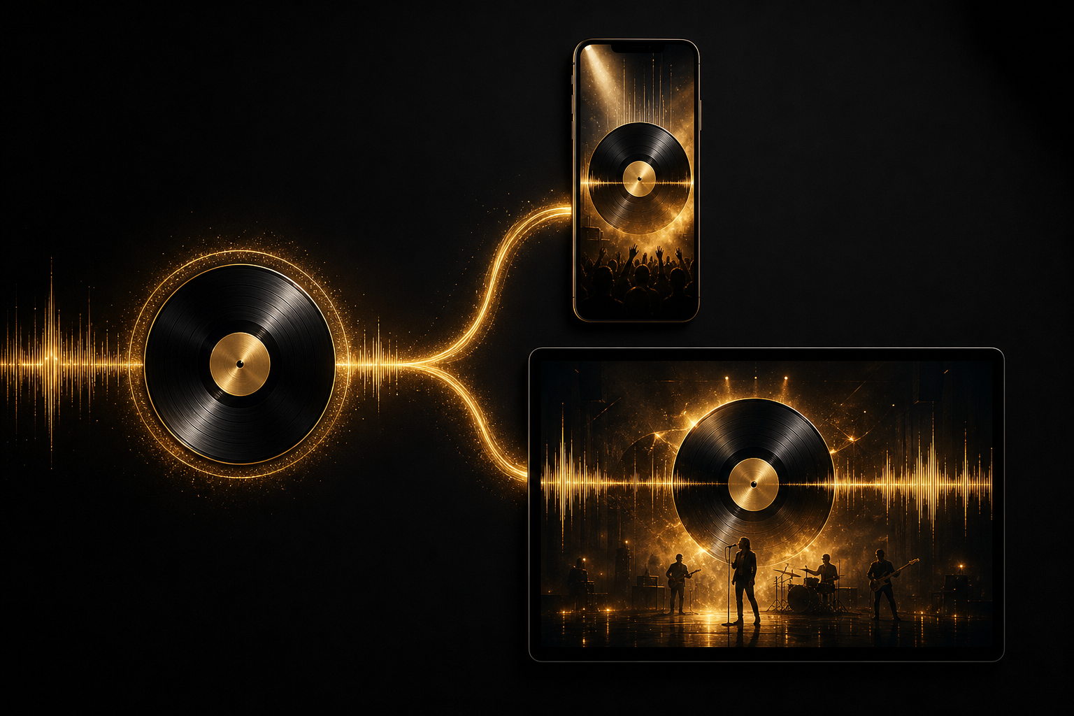 Sakira song identity branching into vertical and landscape music videos